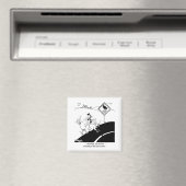 Kip die niet naar de verre kant kruist magneet (Insitu (Vaatwasser))