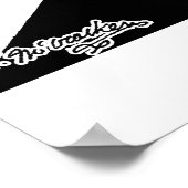 Kip die niet naar de verre kant kruist poster (Hoek)