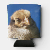 kip, dier, griet, vogel, boerderij, masker, schatt blikjeskoeler (Achterkant)