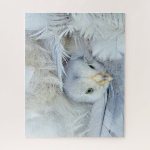 kip, dier, griet, vogel, boerderij, masker, schatt legpuzzel