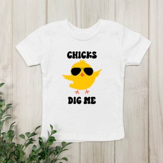 Kip dig me Cool Easter Bird Shades Sunbril T-shirt