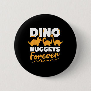 Kip Dino Nuggets Liefhebber Dino Nuggets Voor Alti Ronde Button 5,7 Cm