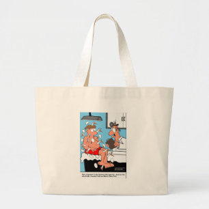 Kip & Ei Plekken Grappige Medische Cadeaus & Kaart Grote Tote Bag