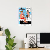 Kip & Ei Pocken Grappige Verzamelde Canvas Prints (Thuiskantoor)