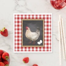 Kip Eieren Schattig Landelijke Stijl 