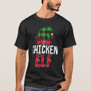 Kip Elf Overeenkomen Familie Groep Kerstfeest T-shirt