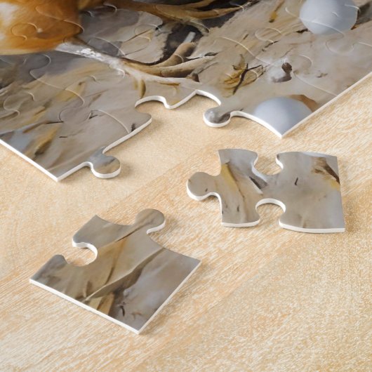 Kip en eieren legpuzzel (Zijkant)