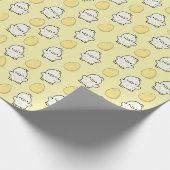 Kip- en eierwrapppapier cadeaupapier (Hoek)