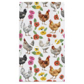 Kip en Gerber Daisies Klein Cadeauzakje (Achterkant)