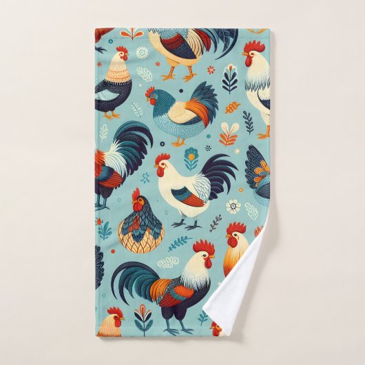 Kip en Haan Ontwerp Bad Handdoek (Handdoek)