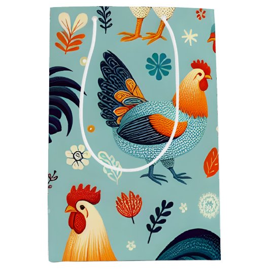 Kip en Haan Ontwerp Medium Cadeauzakje (Voorkant)