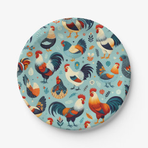 Kip en Haan Ontwerp Papieren Bordje