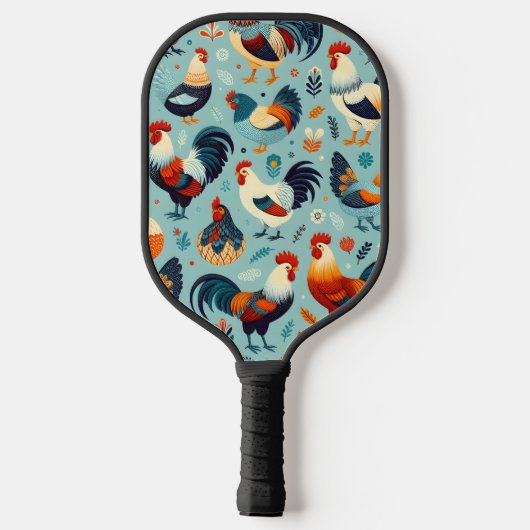 Kip en Haan Ontwerp Pickleball Paddle (Achterkant)