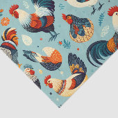 Kip en Haan Ontwerp Tissuepapier (Detail)