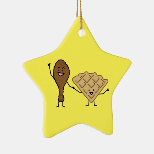 Kip en het Amerikaanse & Zuidelijke Koken van Keramisch Ornament (Rechts)