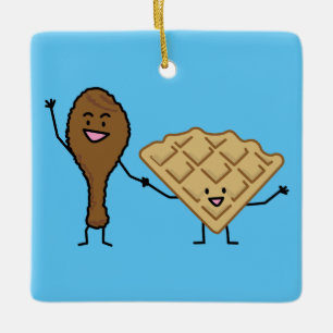 Kip en het Amerikaanse & Zuidelijke Koken van Keramisch Ornament