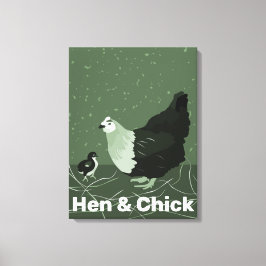 Kip En Kuiken Groene Keuken Muur Decoratie