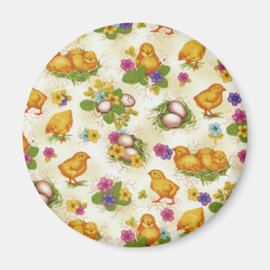 Kip en paaseieren magneet (Voorkant)