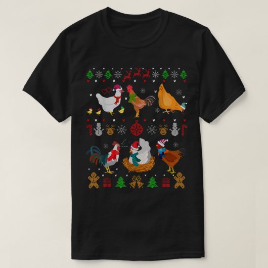 Kip en rijst t-shirt (Design voorkant)