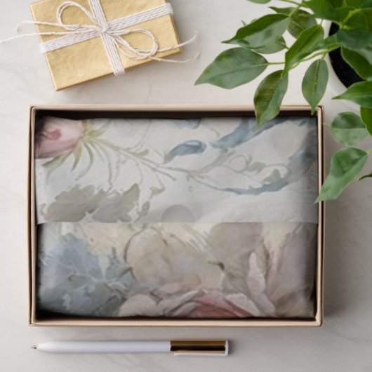 Kip en Roos Tissuepapier (Geschenk)