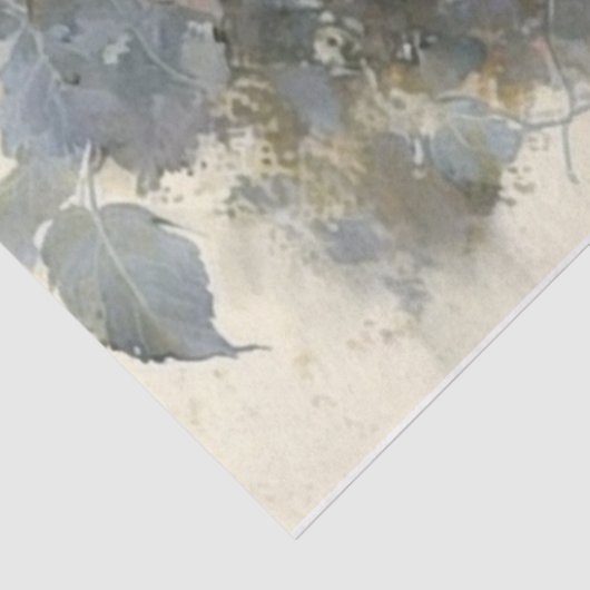 Kip en Roos Tissuepapier (Detail)