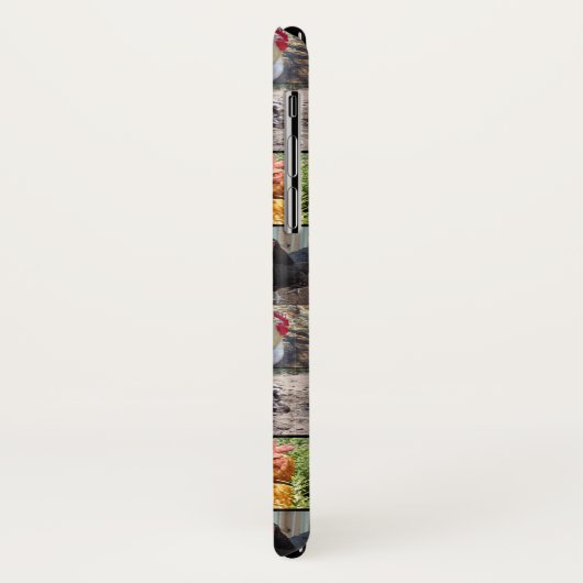 Kip en Rooster Photo Collage Case-Mate iPhone Case (Achterkant/links)