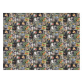 Kip- en roosterfotocollage; tafelkleed (Voorkant (Horizontaal))