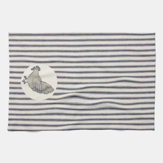  kip en schopende tapkeukenhanddoek theedoek (Horizontaal)