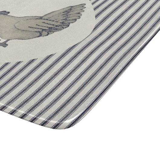  kip en strips snijplank (Hoek)