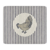 kip en strips snijplank (Voorkant)