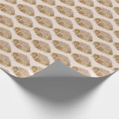 Kip en wafels Pennsylvania Hollands Amish eten Cadeaupapier (Hoek)