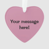 Kip en Waffles - Amerikaanse en zuidelijke kooktoe Ornament (achterkant)