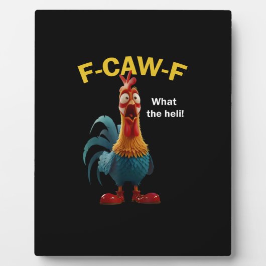 Kip F-CAW-F F-caw-F Fotoplaat (Voorkant)