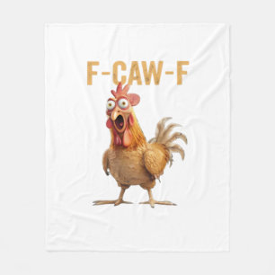 Kip F-Caw-F Klassieker Fleece Deken