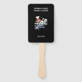 Kip familie reünie Cookout Custom Handwaaier (Voorkant)