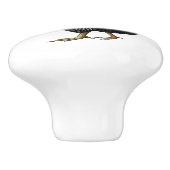 Kip Farmhouse Drawer Keramische Knop (Zijkant)