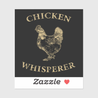 Kip fluisteraar Boer Kip Boer Sticker