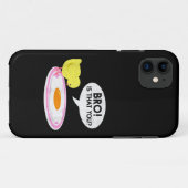 Kip Flüsterer Grappige Broer Is Dat Jou Grappige B Case-Mate iPhone Case (Achterkant (horizontaal))
