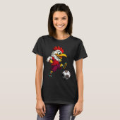Kip Footller T-shirt (Voorkant volledig)