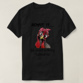 Kip geeft toe dat het leven zou winnen zonder mij t-shirt (Design voorkant)