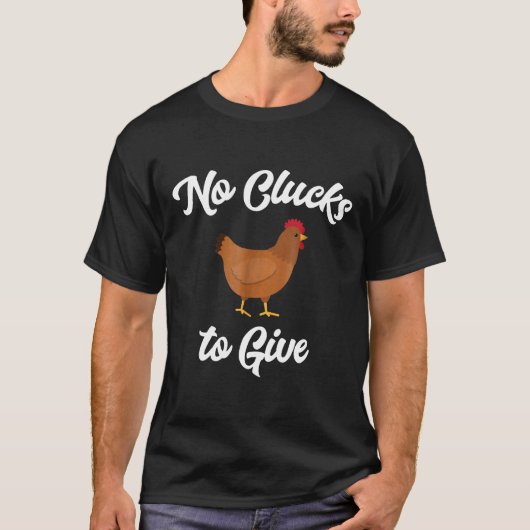 Kip Geen Gefladder Tee T-shirt (Voorkant)