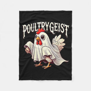 Kip Geest Ultrygeist Grappige Halloween Boer Fleece Deken