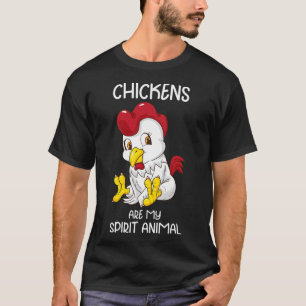 Kip Geestdier Vrouwen Kippenboer Kippenhok Ch T-shirt
