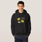 Kip-gekraakte eieren hoodie (Voorkant volledig)