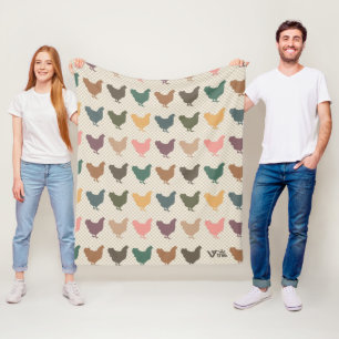 Kip Geschenk Dekbed, Knus Kip Liefhebber Dekthrow Fleece Deken