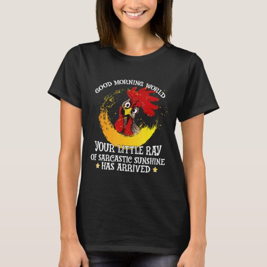 Kip Goedemorgen Kip T-shirt (Voorkant)