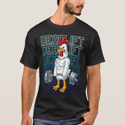 Kip Gym Gewichtstraining Deadlift T-shirt (Voorkant)
