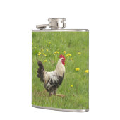 kip, haan, dier, vogel, boerderij, landbouw, heupfles (Links)