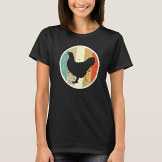 Kip Haan Pluimveebedrijf Landbouw Boer Vintag T-shirt