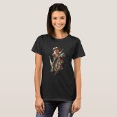 Kip Haan T Rex Cowboy T-shirt (Voorkant volledig)